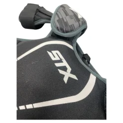 Used STX Lacrosse Shoulder Pads Black SM