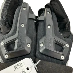 Used STX SHIELD Lacrosse Gloves Mens Black MD