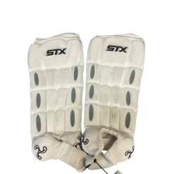 Used STX SHIN GUARDS FH Shin Guards White 10"
