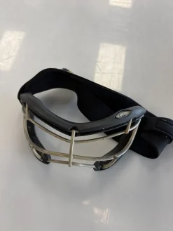 Used STX 4SIGHT PLUS Lacrosse Facial Protect Black Senior