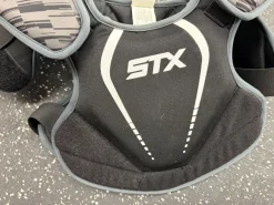 Used STX STALLIION 75 Lacrosse Shoulder Pads Black SM