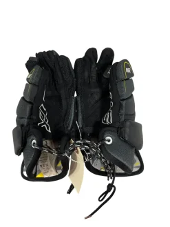 Used STX STALLION 200 Lacrosse Gloves Mens Black MD