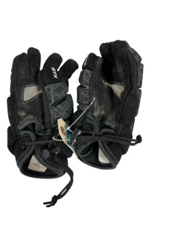 Used STX STALLION 75 Lacrosse Gloves Mens Black SM