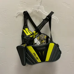 Used STX STALLION 100 Lacrosse Rib Pads Yellow LG