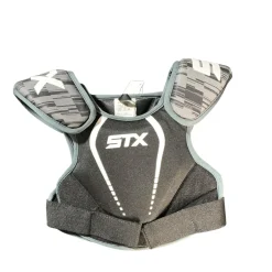 Used STX STALLION 75 Lacrosse Shoulder Pads Black XS