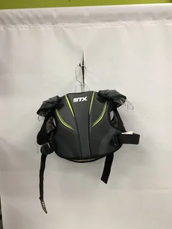 Used STX STALLION 200 Lacrosse Shoulder Pads Grey MD