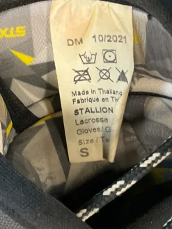 Used STX STALLION 200 Lacrosse Gloves Junior None SM