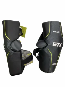Used STX STALLION 200 Lacrosse Arm Pads/Guards Black MD
