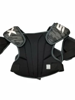 Used STX STALLION 75 Lacrosse Shoulder Pads Black MD
