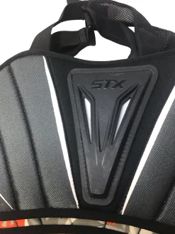 Used STX STALLION 200 Lacrosse Rib Pads Black SM