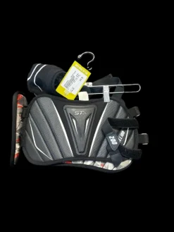 Used STX STALLION 200 Lacrosse Rib Pads Grey XS