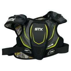 Used STX STALLION 200+ SHOULDER Lacrosse Shoulder Pads Black MD