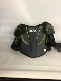 Used STX STALLION Lacrosse Rib Pads Grey MD