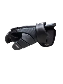 Used STX STALLION Lacrosse Gloves Junior Black SM