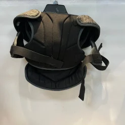 Used STX STX BLACK SHOULDER PADS Lacrosse Shoulder Pads Black LG