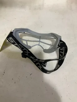 Used STX STX FACE SHIELD Lacrosse Facial Protect Grey SM