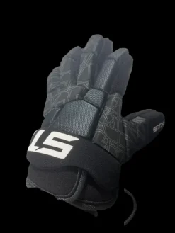 Used STX STX STALLION 75 XS Lacrosse Gloves Junior Black XS