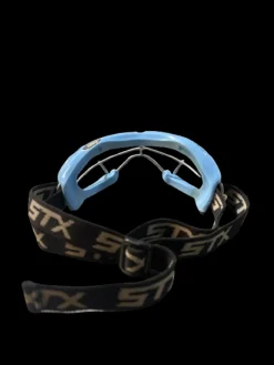 Used STX STX YOUTH GOGGLES Lacrosse Facial Protect Carolina Blue SM