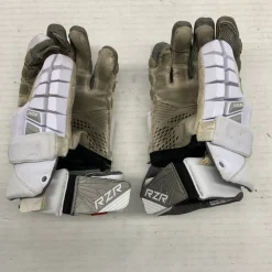 Used STX SURGEON DFLKT Lacrosse Gloves Mens White MD