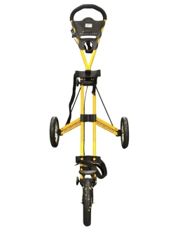 Used Sun Mountain SPEED CART Golf Cart Yellow 3 Wheel