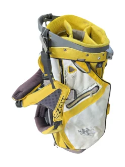 Used Sun Mountain THE OREGON GOLF CLUB CART BAG Mens Cart Bag Gold