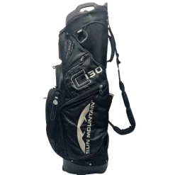 Used Sun Mtn C130 Mens Cart Bag Black