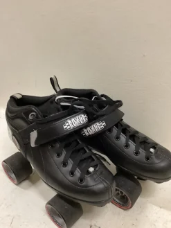 Used SURE GRIP BOXER Senior Roller Quad Skates Black Senior 8