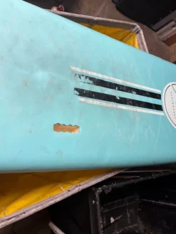 Used Surface Soft Surfboard 8' - Missing Side Fins