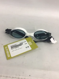 Used Swim Goggles Black And White