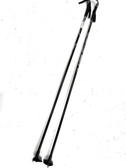Used Swix NORDIC ALU Womens XC Ski Poles Black 135 cm / 54 in
