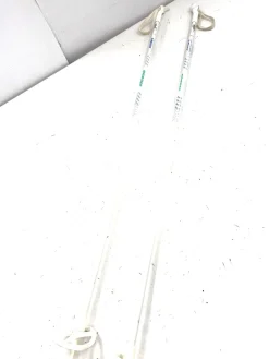 Used Swix NORDIC Mens XC Ski Poles White 135 cm / 54 in