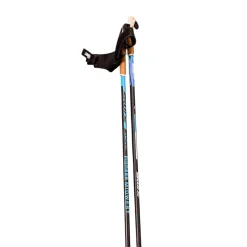 Used Swix QUANTUM SIX Womens XC Ski Poles Black 140 cm / 56 in