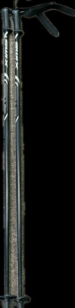 Used Swix TECHLITE Mens DH Ski Pole Black 125 cm / 50 in