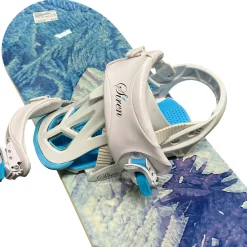 Used SYSTEM JUNO Womens Board/Bindings Royal Blue 149 cm