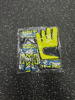 Used TACTIXXS Soccer Goalie Gloves Black 8