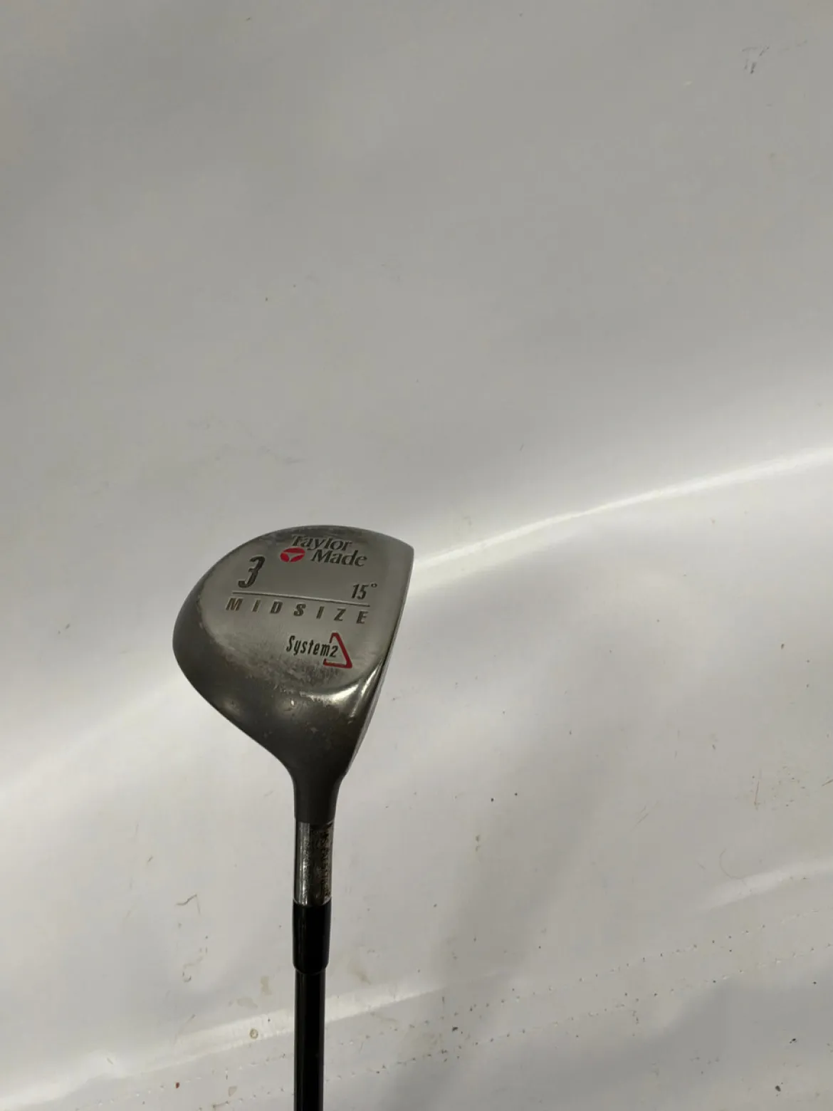 Used Taylormade MIDSIZE SYSTEM 2 Mens Fairway Wood RH 3 Wood