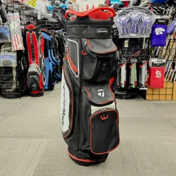 Used Taylormade PRO Men's Cart Bag White/Black/Red
