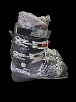 Used Tecnica ATTIVA Womens DH Ski Boot Grey 265 MP - M08.5 - W09.5