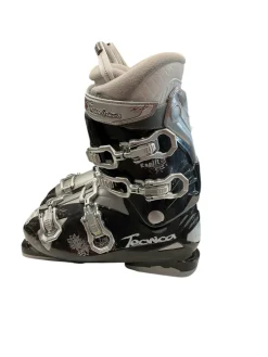Used Tecnica ESPRIT 8 SZ 26.0 Womens DH Ski Boot Black 260 MP - M08 - W09