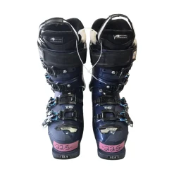 Used Tecnica MACH 1 MV105 BOOTS 22.5MP Womens DH Ski Boot Navy Blue 225 MP - J04.5 - W5.5