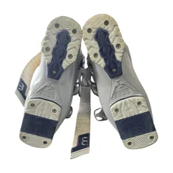 Used Tecnica MACH1 LV WMNS SZ23.5 SKI BOOTS Womens DH Ski Boot White 235 MP - J05.5 - W06.5