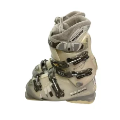 Used Tecnica MEGA 8+ Womens DH Ski Boot White 255 MP - M07.5 - W08.5