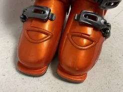 Used Tecnica TJR SUPER Boys DH Ski Boot Orange 215 MP - J03
