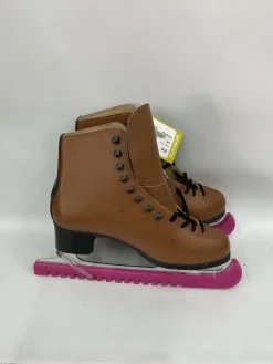 Used 111TempBrand CANADA Mens Figure Skate Brown Senior 10