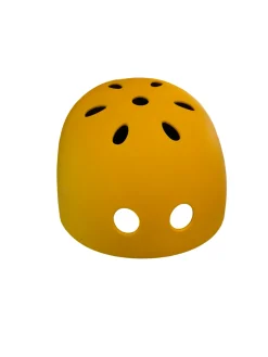 Used 111TempBrand Skateboard Helmet Yellow LG