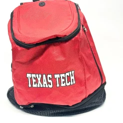 Used TEXAS TECH Soccer Player Sackpack Red