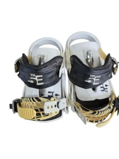 Used 5TH ELEMENT BINDINGS SZMD Mens Binding Only White MD