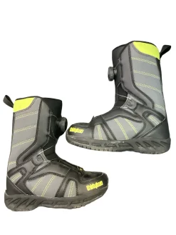 Used ThirtyTwo KIDS BOA Boys Snowboard Boots Grey Junior 02