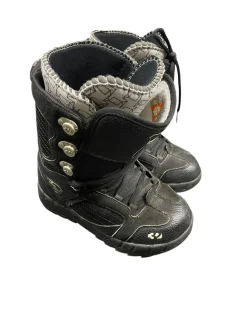 Used ThirtyTwo PRION Boys Snowboard Boots Black Junior 05