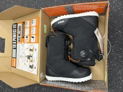 Used ThirtyTwo STW DOUBLE BOA Mens Snowboard Boots Black Senior 8.5